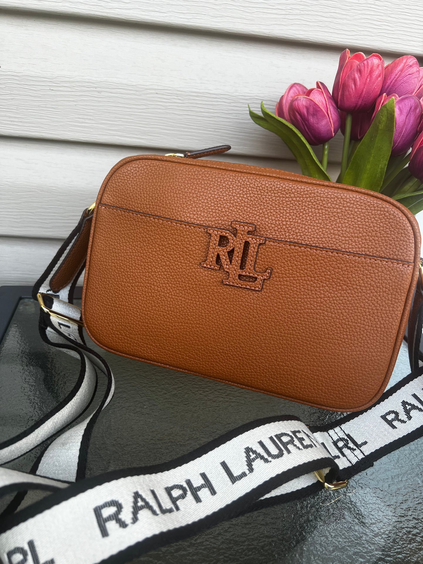 Ralph Lauren leather handbag